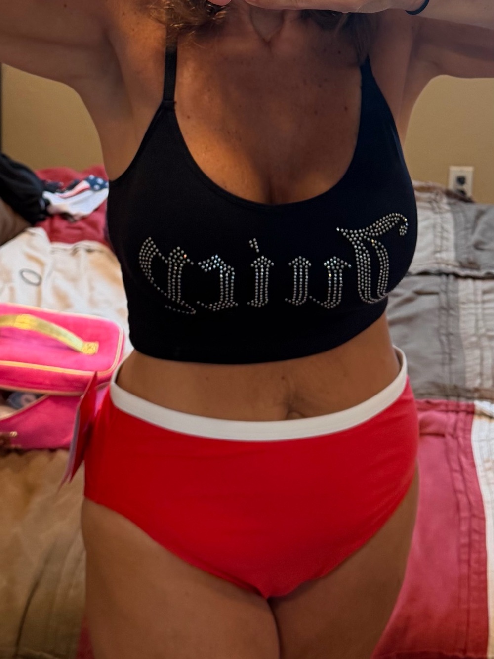 Speedo Hi Waist Bikini Bottom